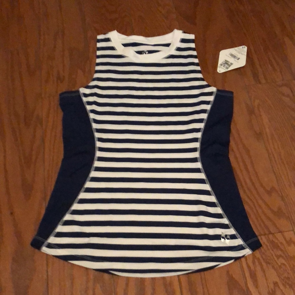 Jofit Cutaway Tank - Blue Depth
